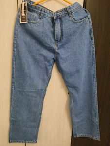 Wide leg jeans