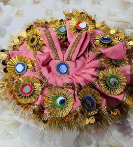 Laddu Gopal Fancy Dress Fabric Cotton Size 4, 5, 6