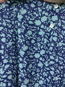 Altomoda Blue Floral Top