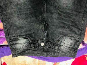 Stylish Black Denim Jeans
