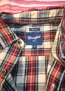 Men's Wrangler Button-Down Shirt