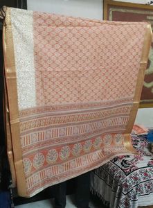 Almost New|Chanderi Kota Daria Saree| Worn Once
