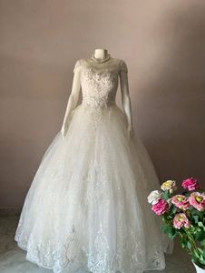 Elegant White Bridal Gown🎀🩷🧚🏻‍♀️