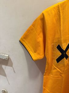Yellow Graphic Print T-Shirt