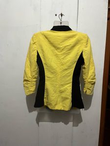 Yellow &amp; Black Blazer