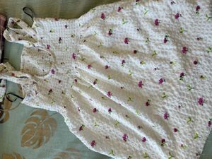 Cute Floral Smocked Mini Dress