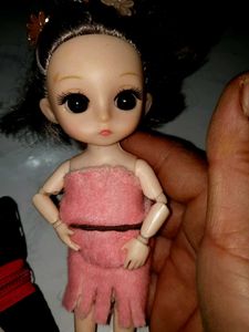 Cute Doll with Fashionable Pouch pake of 2 combo