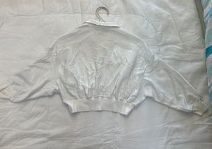 Nike Quarter Zip Cropped Sweatshirt