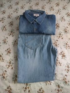 Classic Denim Shirt &amp; Jeans Set for men