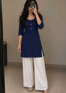 100% Cotton Embroidered Daily Wear Kurti