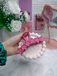 Set of Trendy Floral Hair Claw Clips