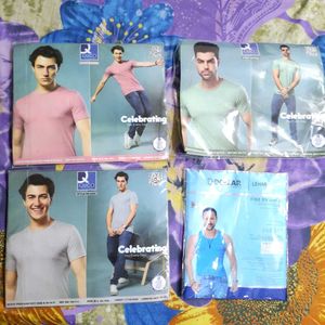 3 T-shirts Bundle + Free Dollar Vest