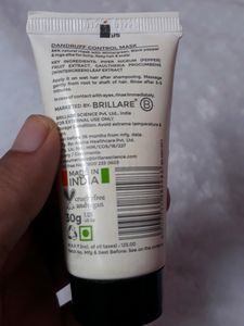 Brillare Professional Dandruff Control Hair Mask,