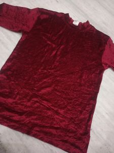 New Maroon Top