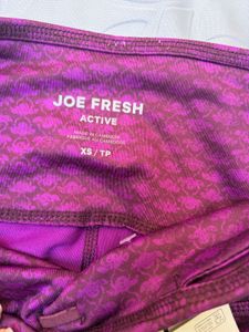 Branded Purple Fish Scale Active Wear