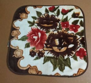 Vintage Floral Baby Blanket