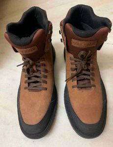 Cole Haan Brown Leather Hiking Boots
