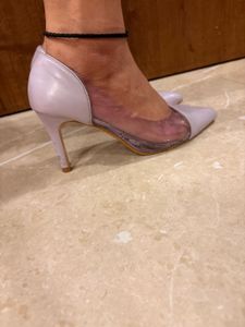 Chic Lavender Pointed Toe Heels