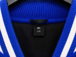 Men's Blue Varsity Jacket