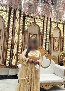 Elegant Golden Ethnic Gown