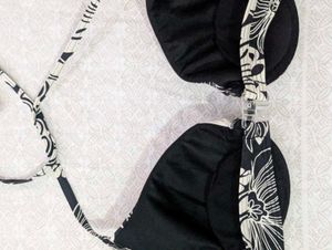 Floral Print Bikini Top