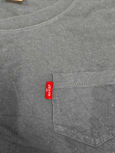 🇰🇷 VINTAGE-STYLE LEVI’S RED TAB T-SHIRT | NAVY B