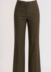 Brown Wide Leg Trousers