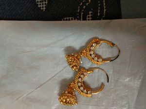Aesthetic Earrings With Ear Veil