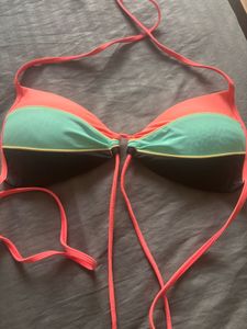 Colorblock Bikini Top