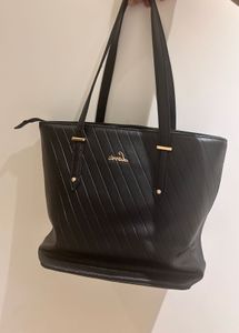 Lavie Black Tote Bag