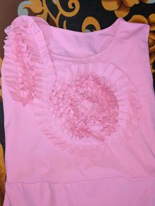 Cute Pink Girls Dress