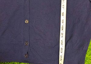 New Navy Blue Cardigan