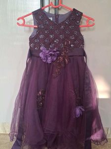 Purple Party Dress