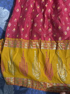 gown with koti and pant