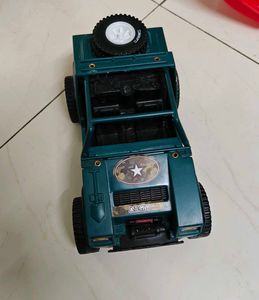 Green Army Toy Jeep