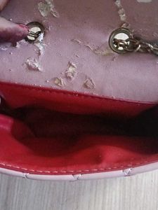 Used Cute Pink Clutch