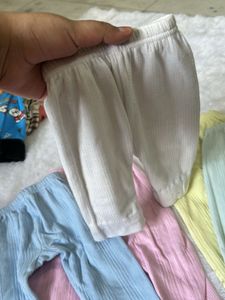 Pack of 5 Baby Girls Thermal pants for winter