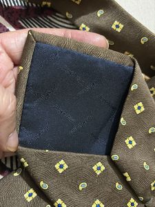 Paisley Brown Necktie
