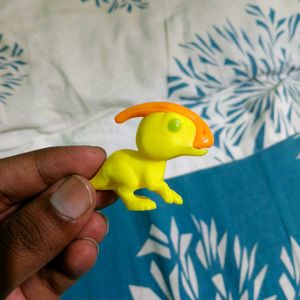 Kinder Surprise Toy - Yellow Dinosaur