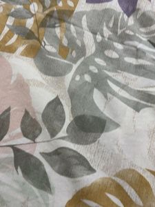Branded King Size Print Bedsheet - used