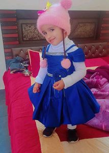 Beautiful Blue Ethnic frock
