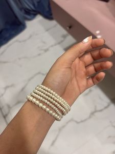 Set of Pearl Bracelets