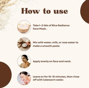 Havintho Rice Radiance Face Mask - Brighten Skin