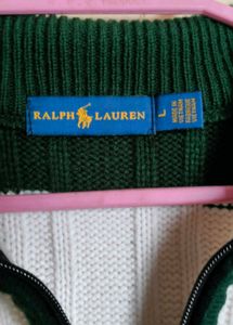 Ralph Lauren Cable knit Quarter-Zip Sweaters