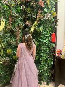 Sparkling Lavender Lehenga Choli