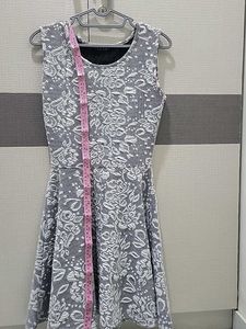 Chic Floral Fit &amp; Flare Dress
