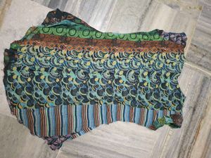 Boho Patchwork Kurta Top
