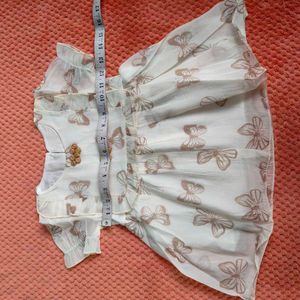 Adorable Butterfly Print Dress for Girls