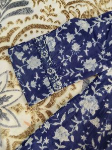 Floral Print Kurta