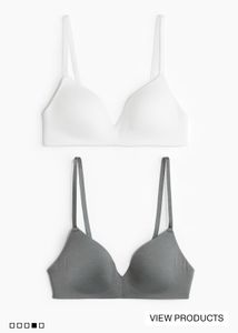 Last price: H&amp;M Cotton Bras